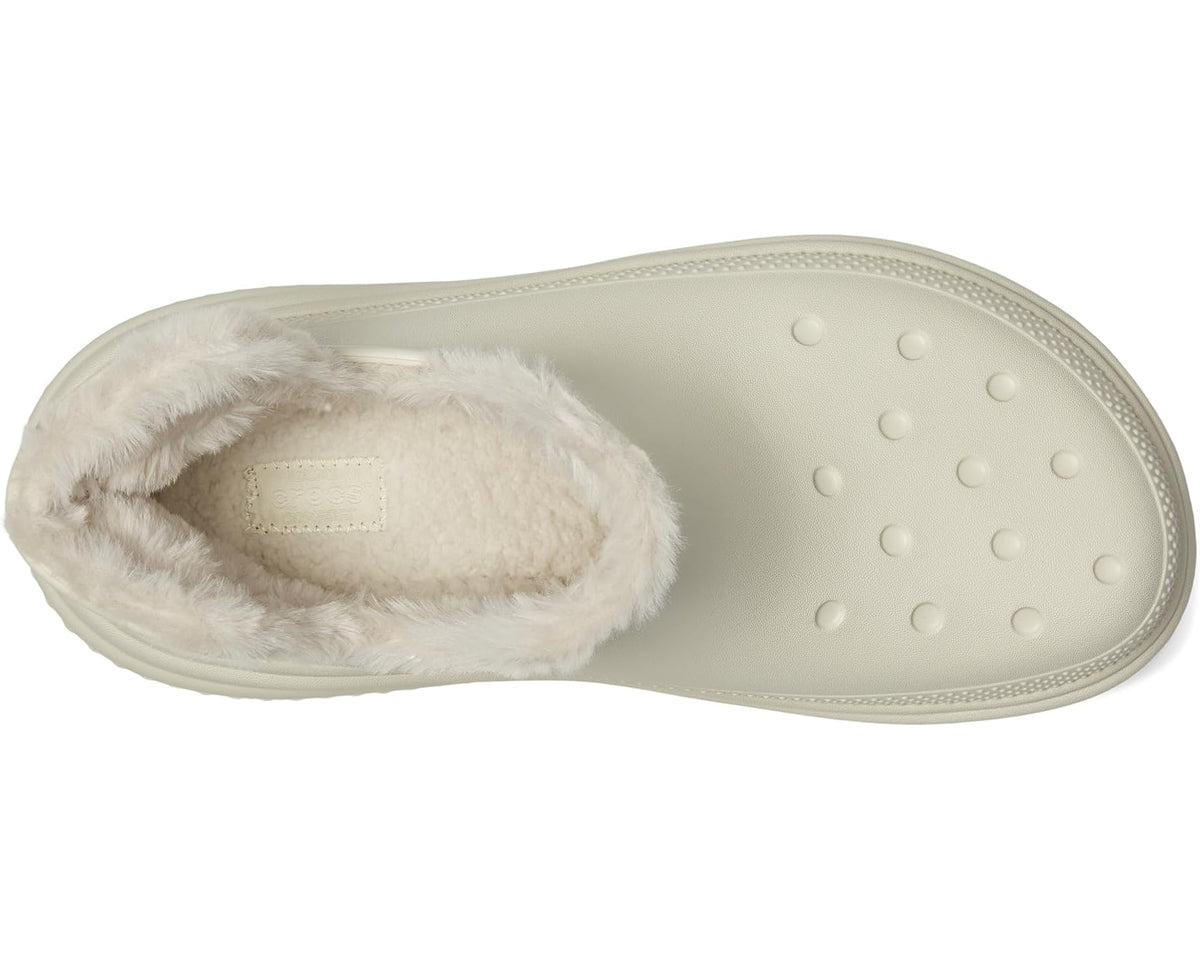 Unisex Crocs Stomp Lined Shorty Boots Linen/Linen