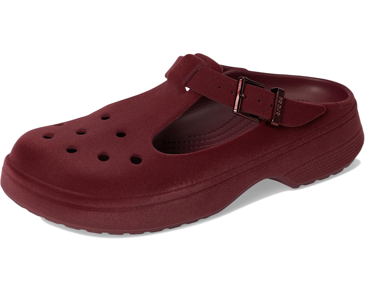 Unisex Crocs Classic Mary Jane Clogs, Mary Janes for Beetroot Velvet