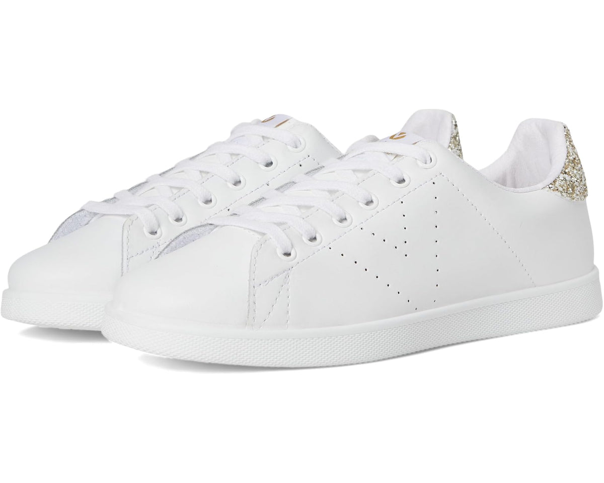 Unisex victoria Tenis Leather & Glitter Cava