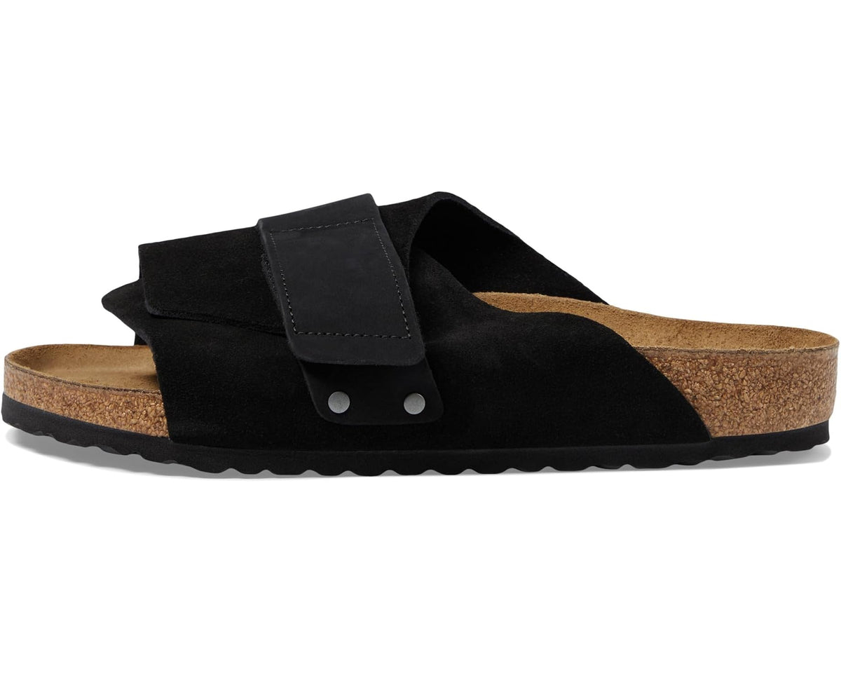 Unisex Birkenstock Kyoto - Suede (Unisex) Black Suede 1