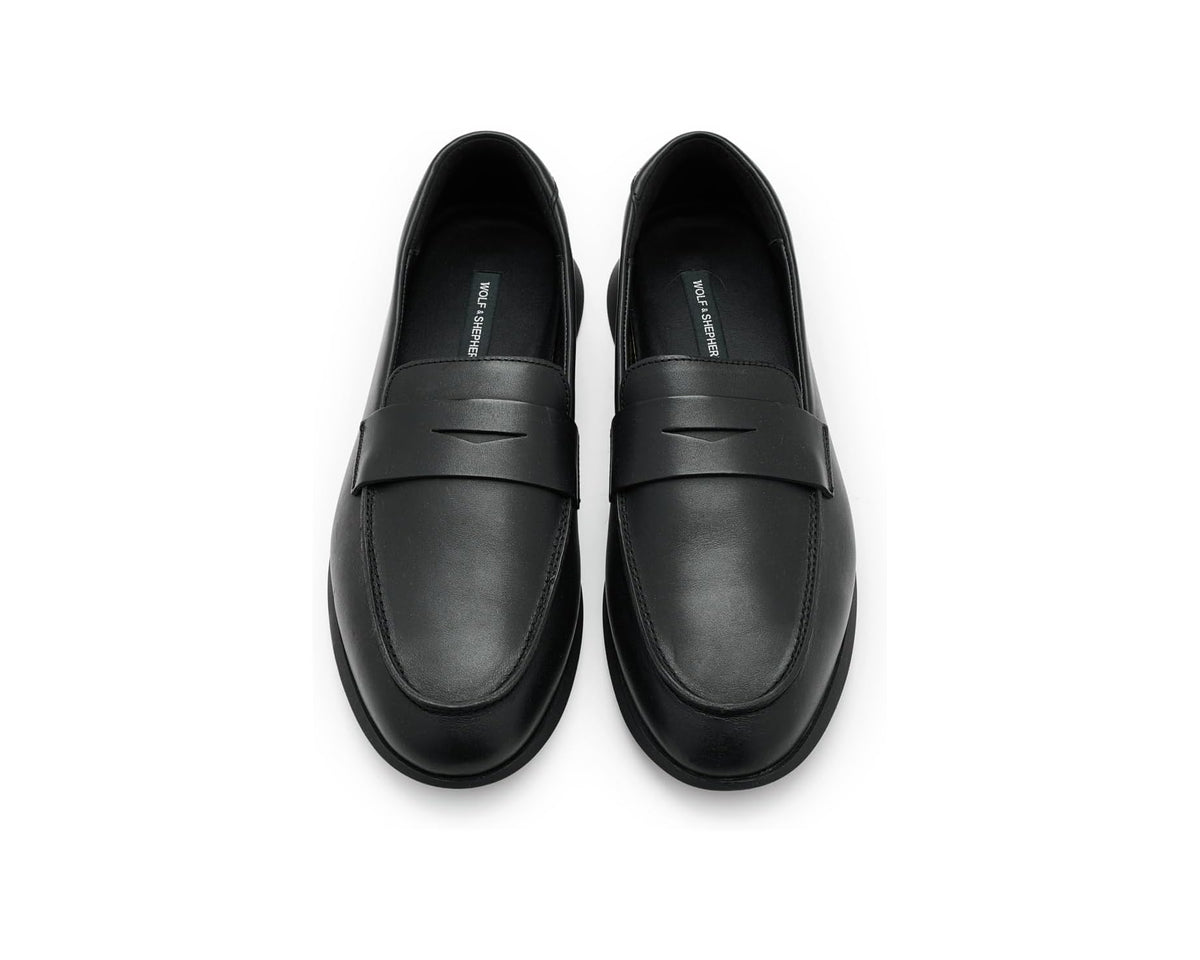 Men's Wolf & Shepherd Coast Loafers Black