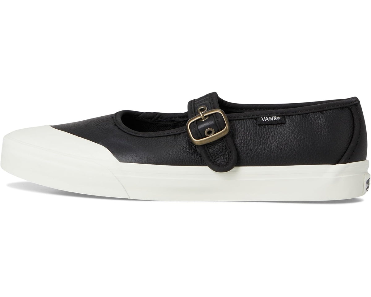 Unisex Vans Mary Jane Leather Black/White