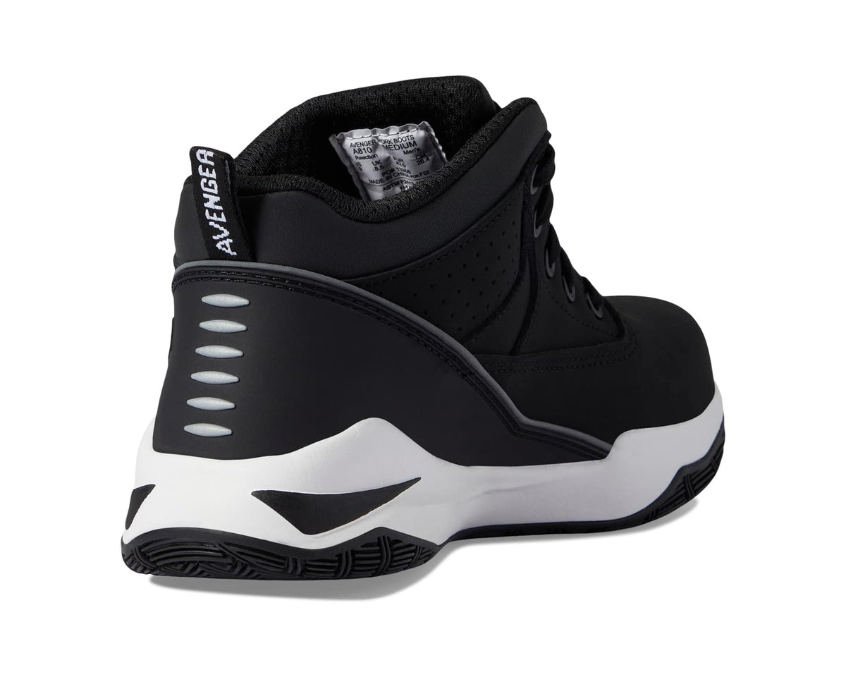 Men's Avenger Work Boots Reaction Black/White