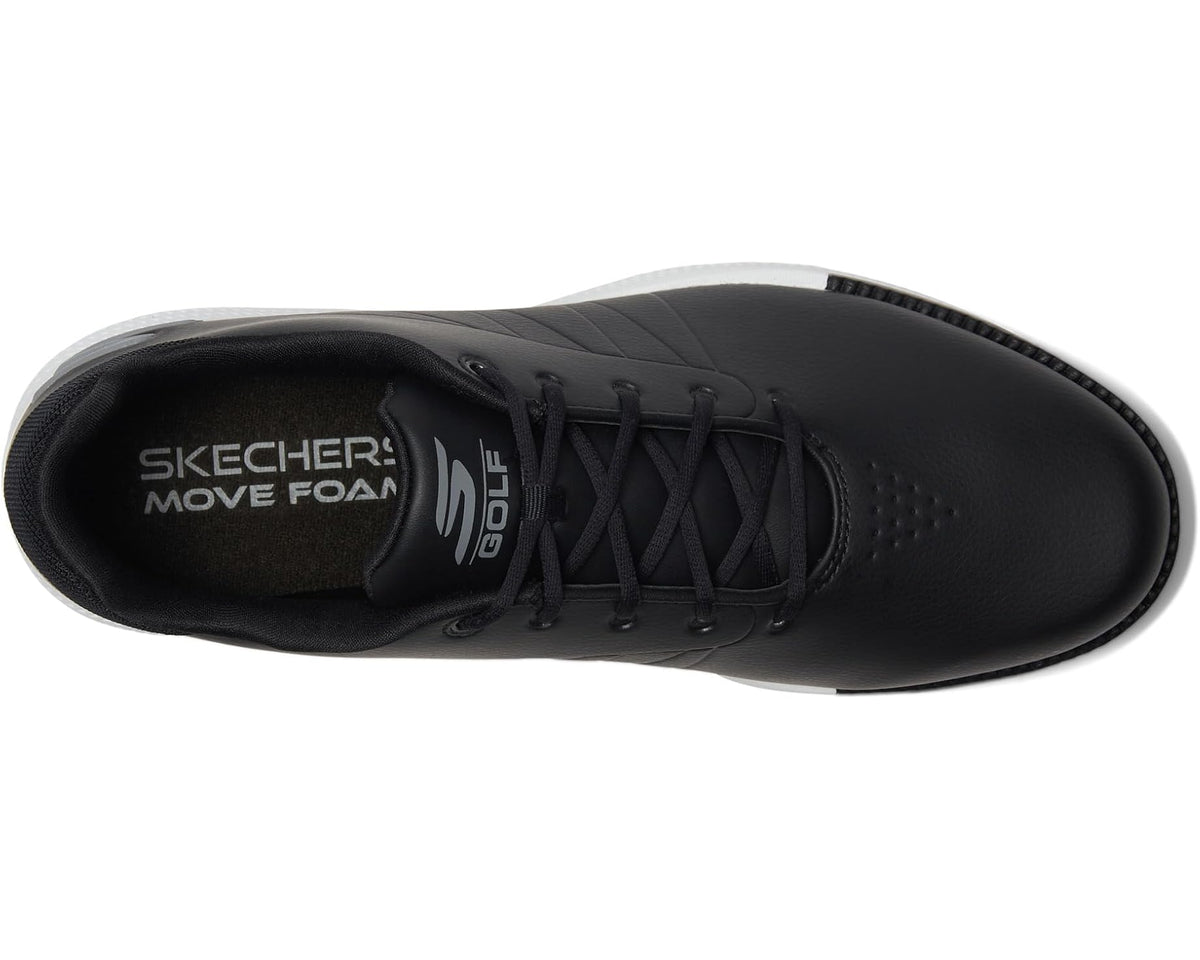 Men's Skechers GO GOLF Tempo Spiked Golf Shoe Black/White