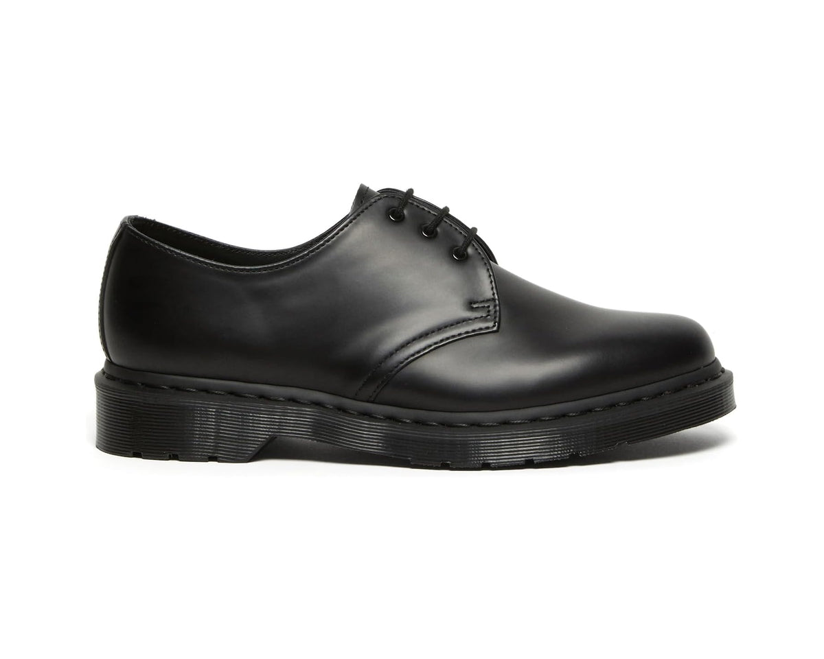 Unisex Dr. Martens 1461 3-Tie Shoe Black Smooth