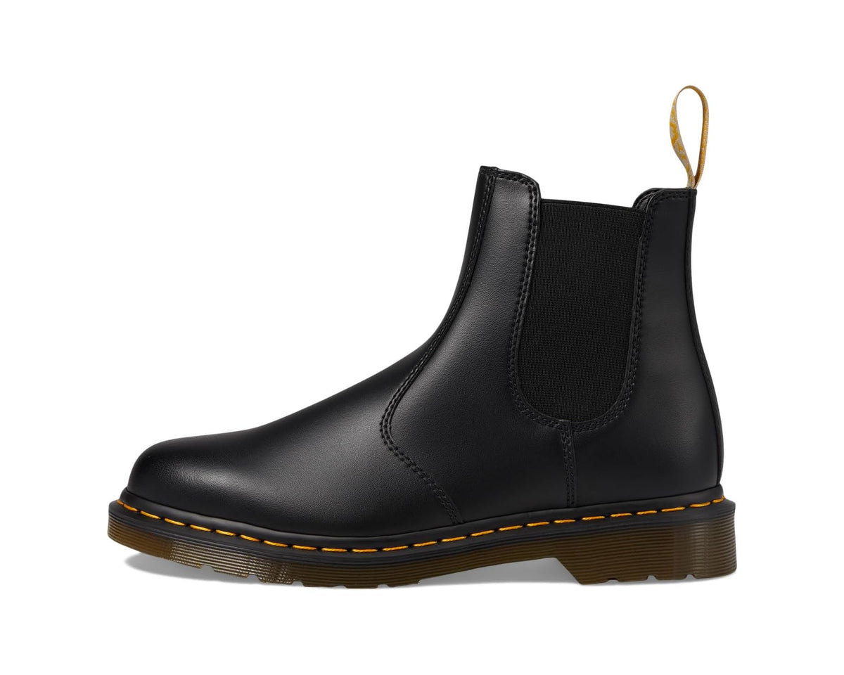 Unisex Dr. Martens 2976 Vegan Chelsea Boot Black Felix Rub Off
