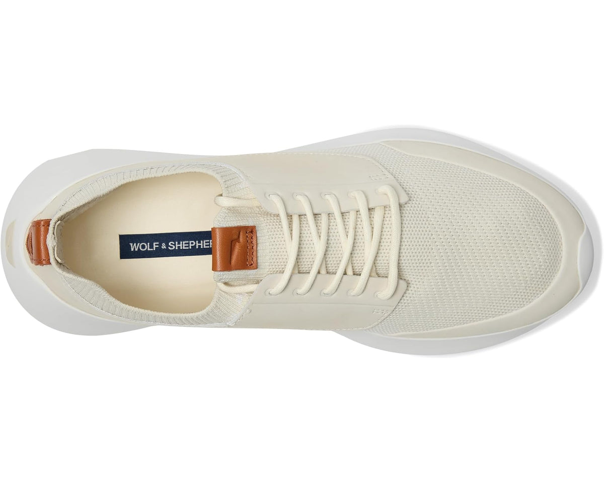 Men's Wolf & Shepherd Toro Swiftknit Off-White