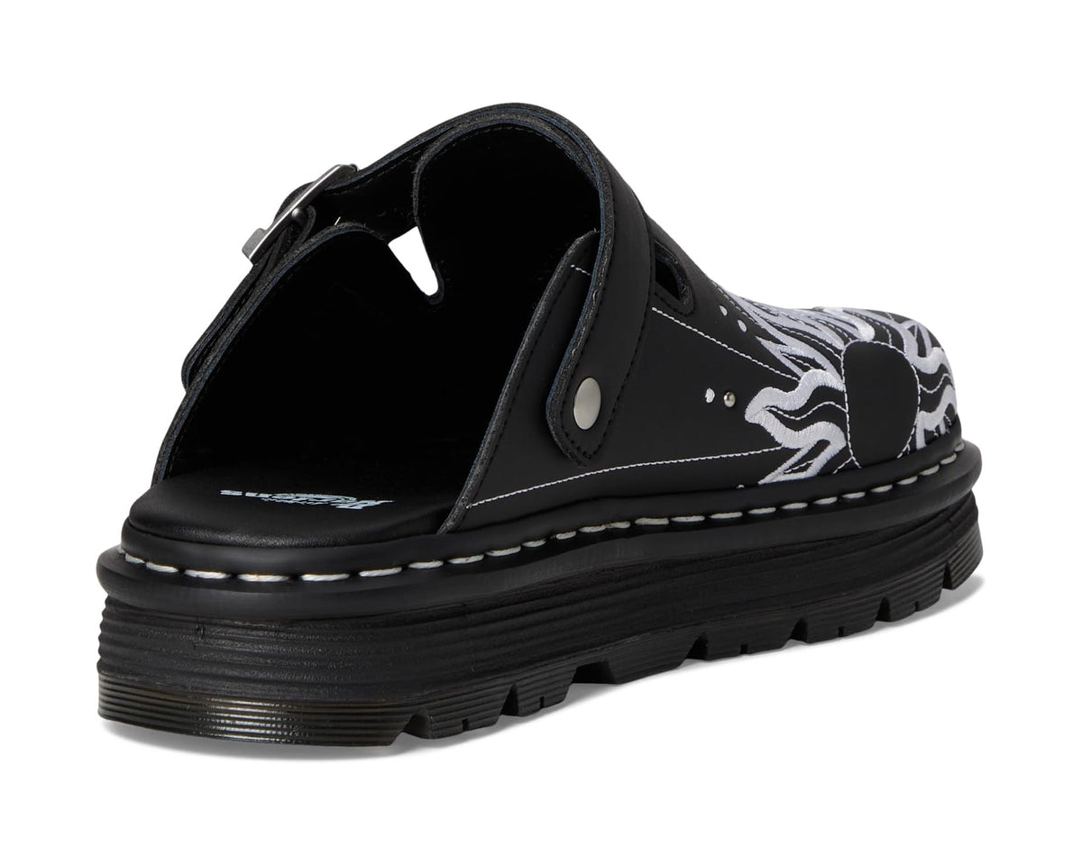 Unisex Dr. Martens Zebzag Mule Solar Flare Black