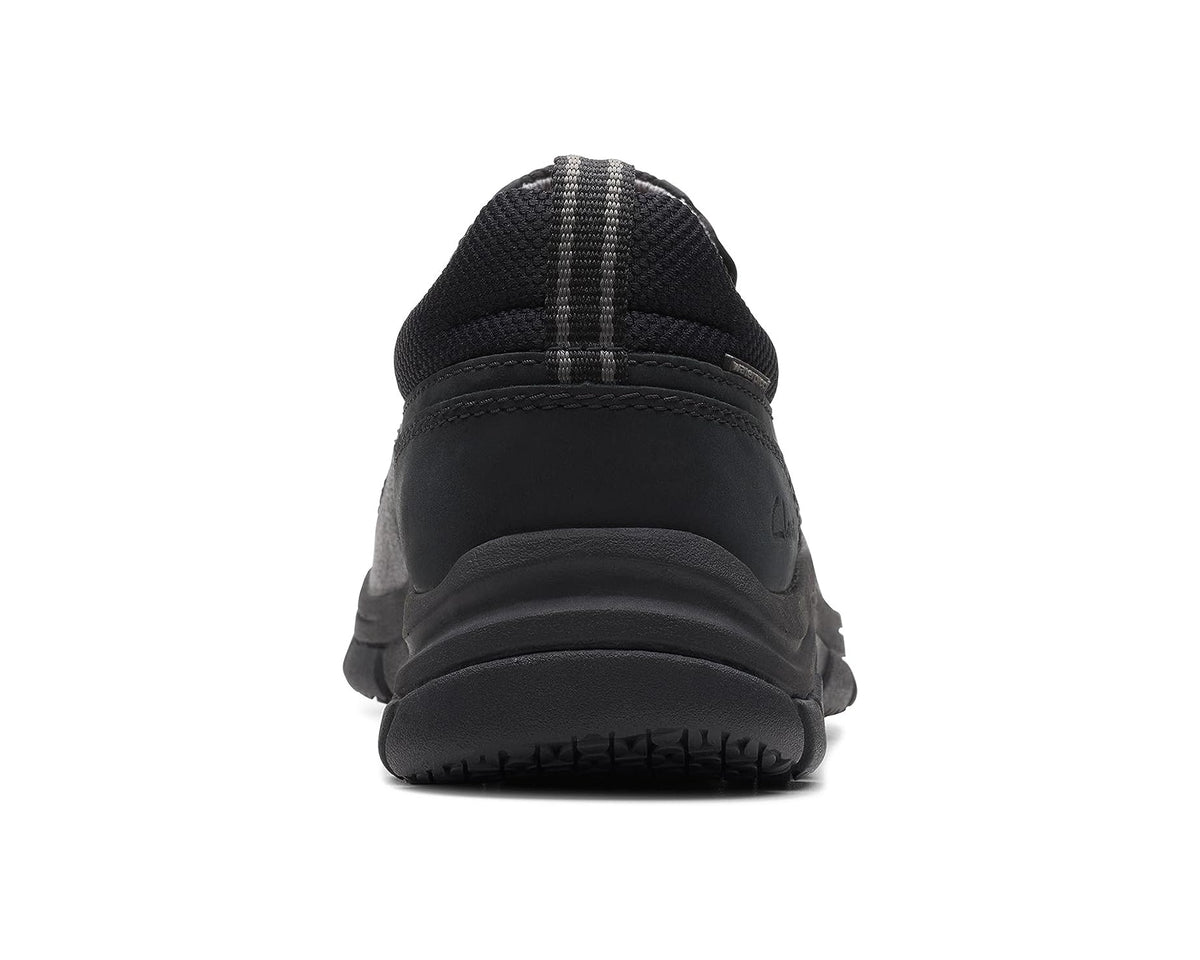 Men's Clarks Walpath Step Black Leather