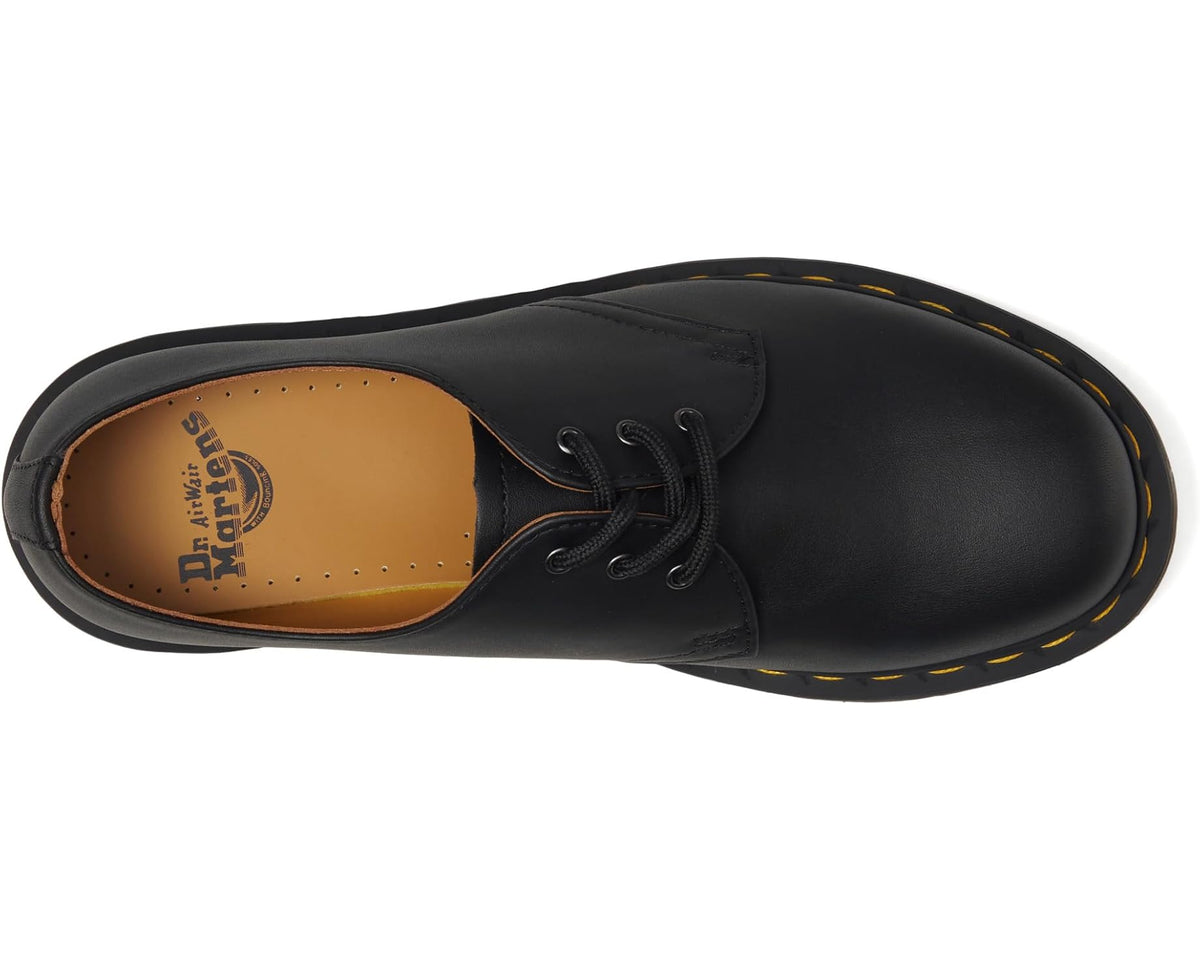 Unisex Dr. Martens 1461 3-Eye Gibson Black Nappa Leather