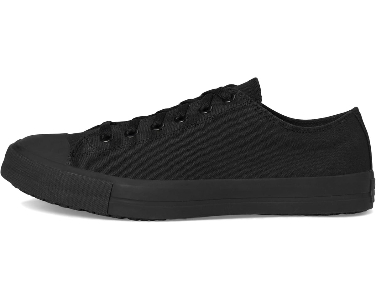 Unisex Shoes for Crews Delray Black Canvas