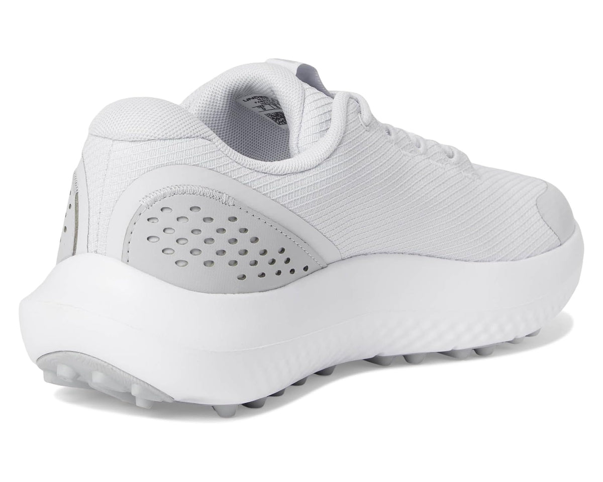 Men's Under Armour Surge Golf Cleats Halo Gray/Halo Gray/Metallic Silver