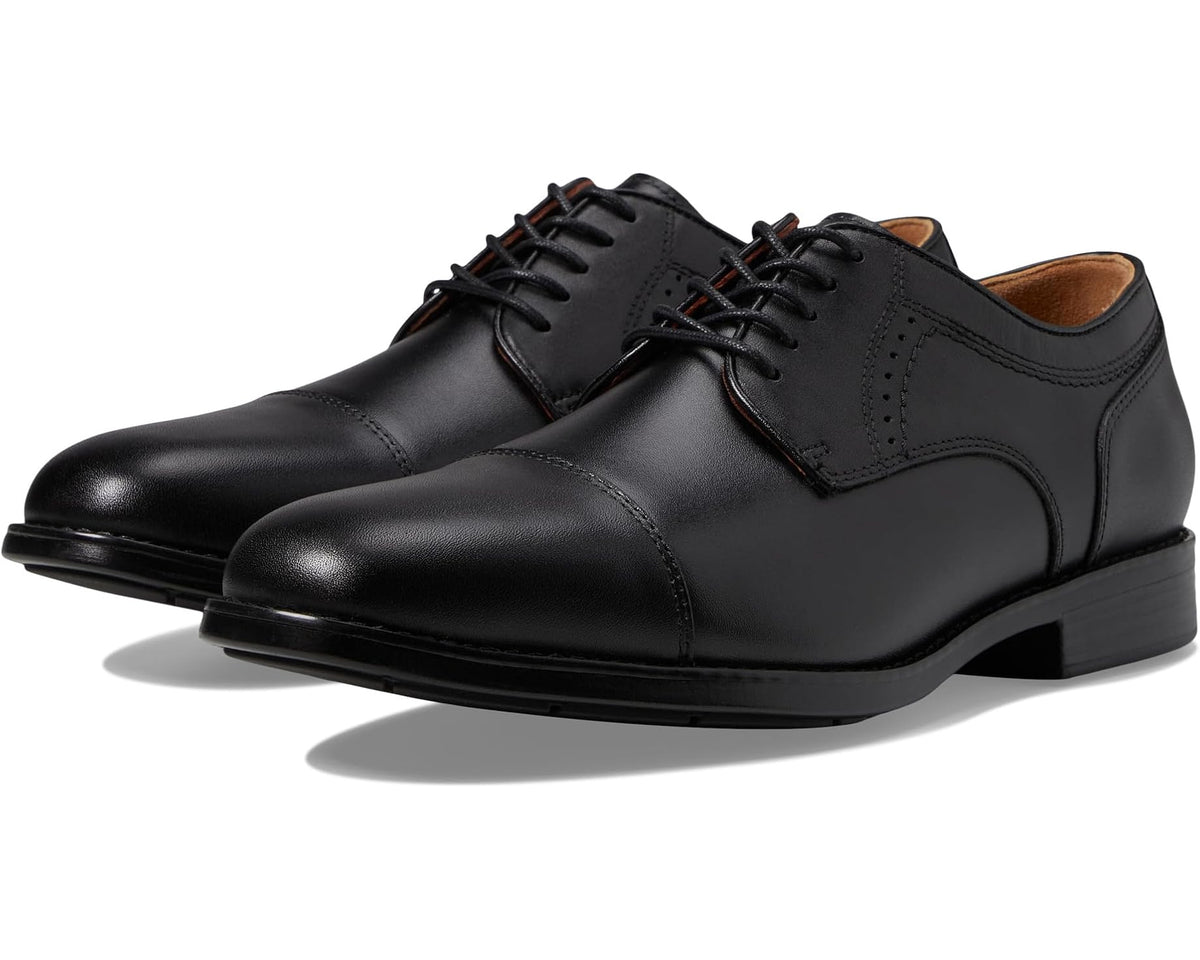 Men's Johnston & Murphy Waterproof XC4? Branning Cap Dress Cap Toe Oxford Black Waterproof Calfskin