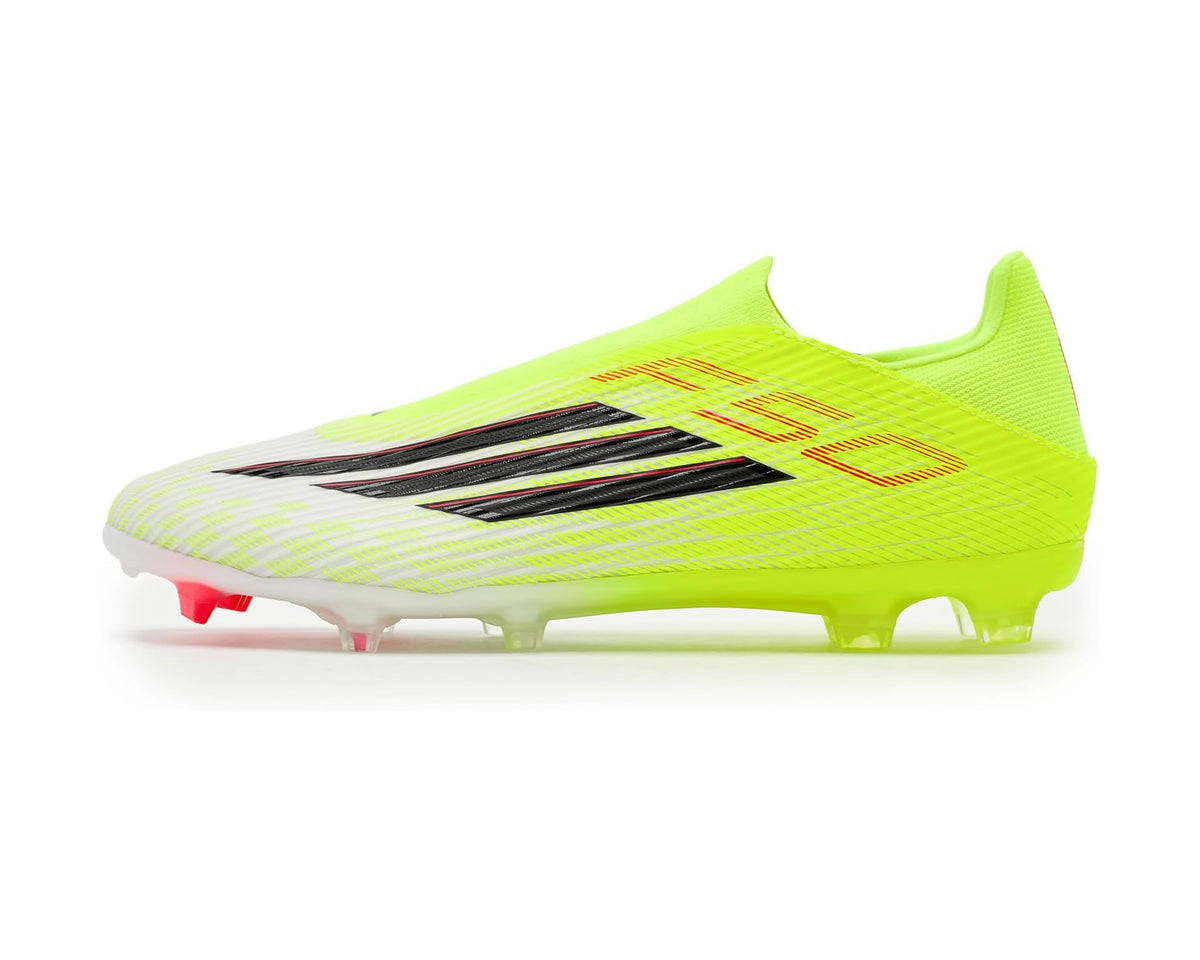 Unisex adidas F50 League Ll Fg/Mg Soccer Cleats Team Solar Yellow/Black/Lucid Red