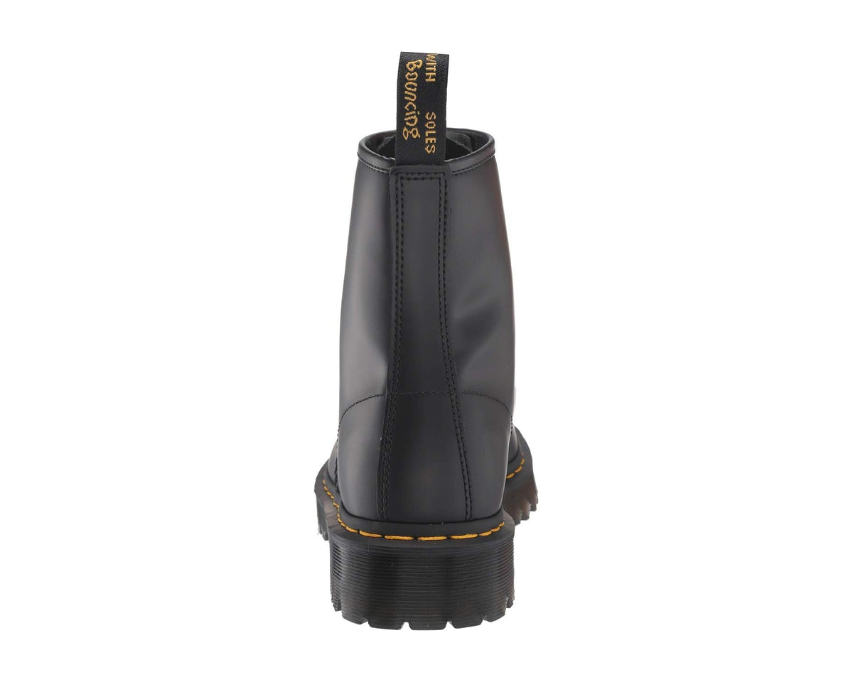 Unisex Dr. Martens 1460 Bex Smooth Leather Lace Up Boots Black Smooth