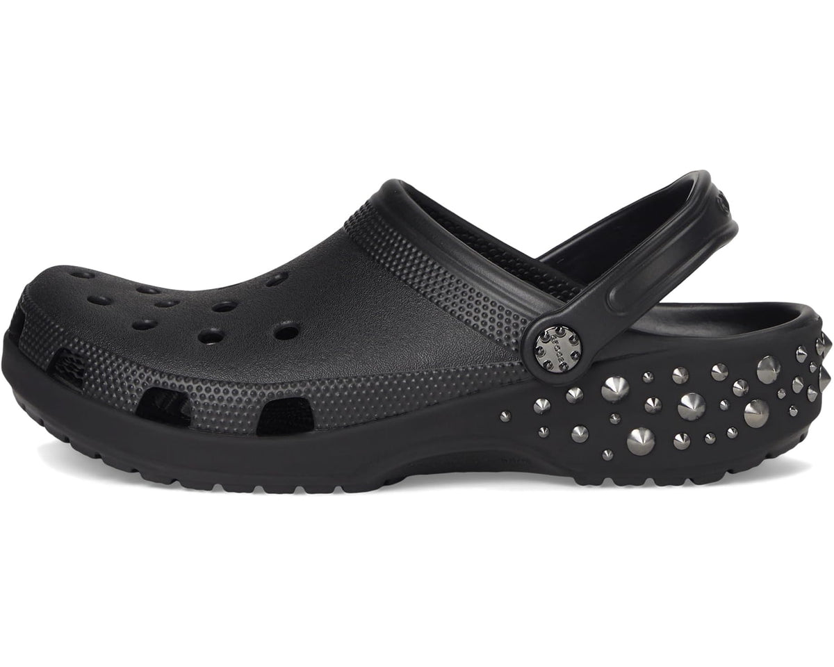Unisex Crocs Classic Studded Clog Black
