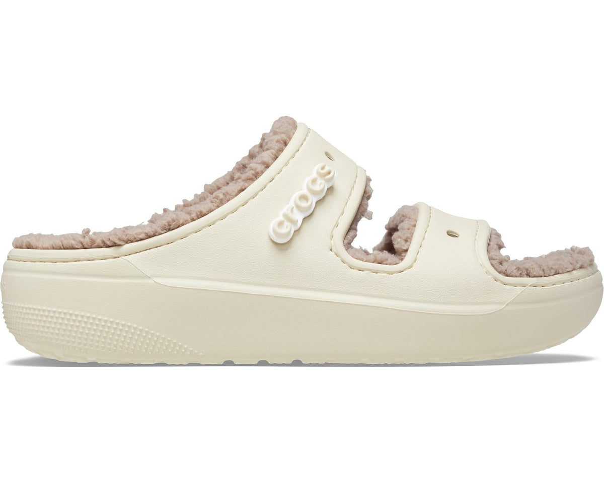 Unisex Crocs Classic Cozzzy Sandals Bone/Mushroom