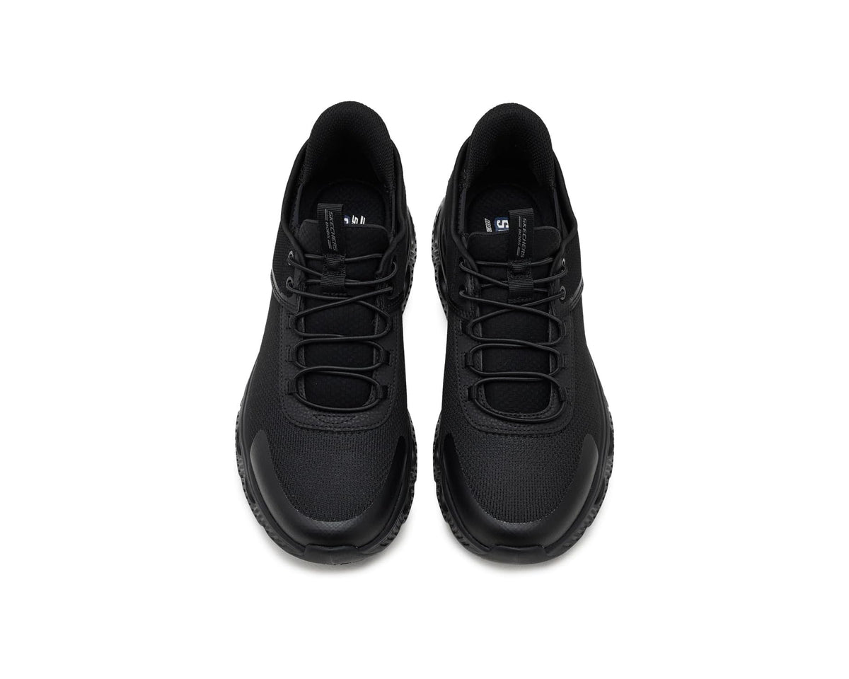 Men's BOBS from SKECHERS Bobs Arch Waves - Slick Turn Slip-ins Black/Black