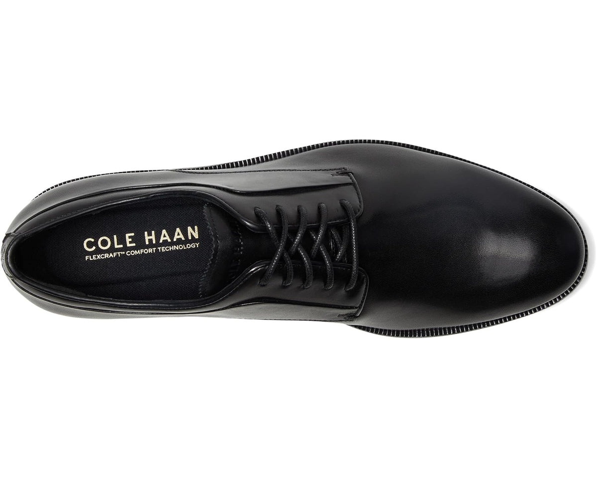 Men's Cole Haan Dean Grand Plain Toe Oxfords Black/Natural/Dark Natural