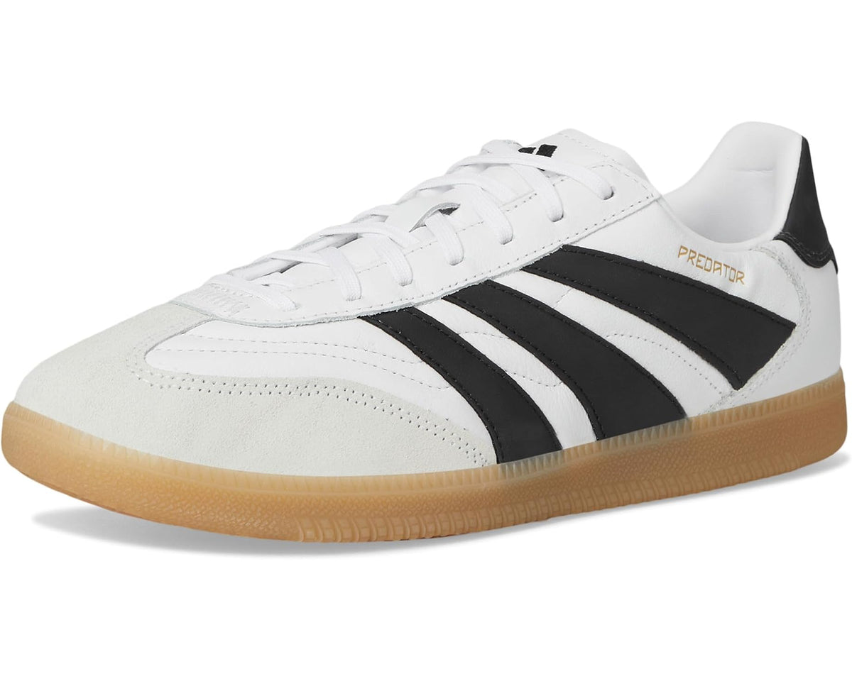 Unisex adidas Predator Freestyle Indoor Soccer Cleats White/Black/Gold Metallic