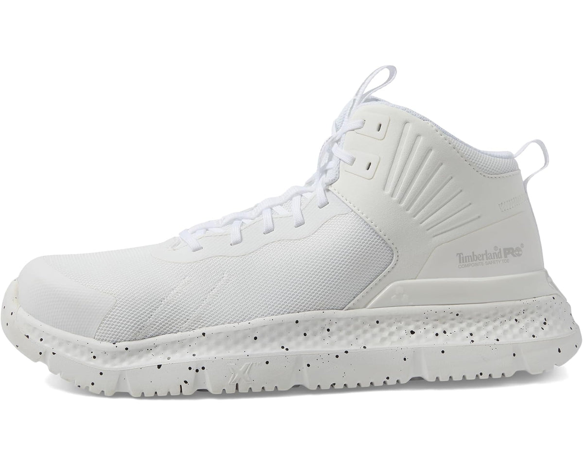 Unisex Timberland PRO Setra Mid Composite Safety Toe White/White