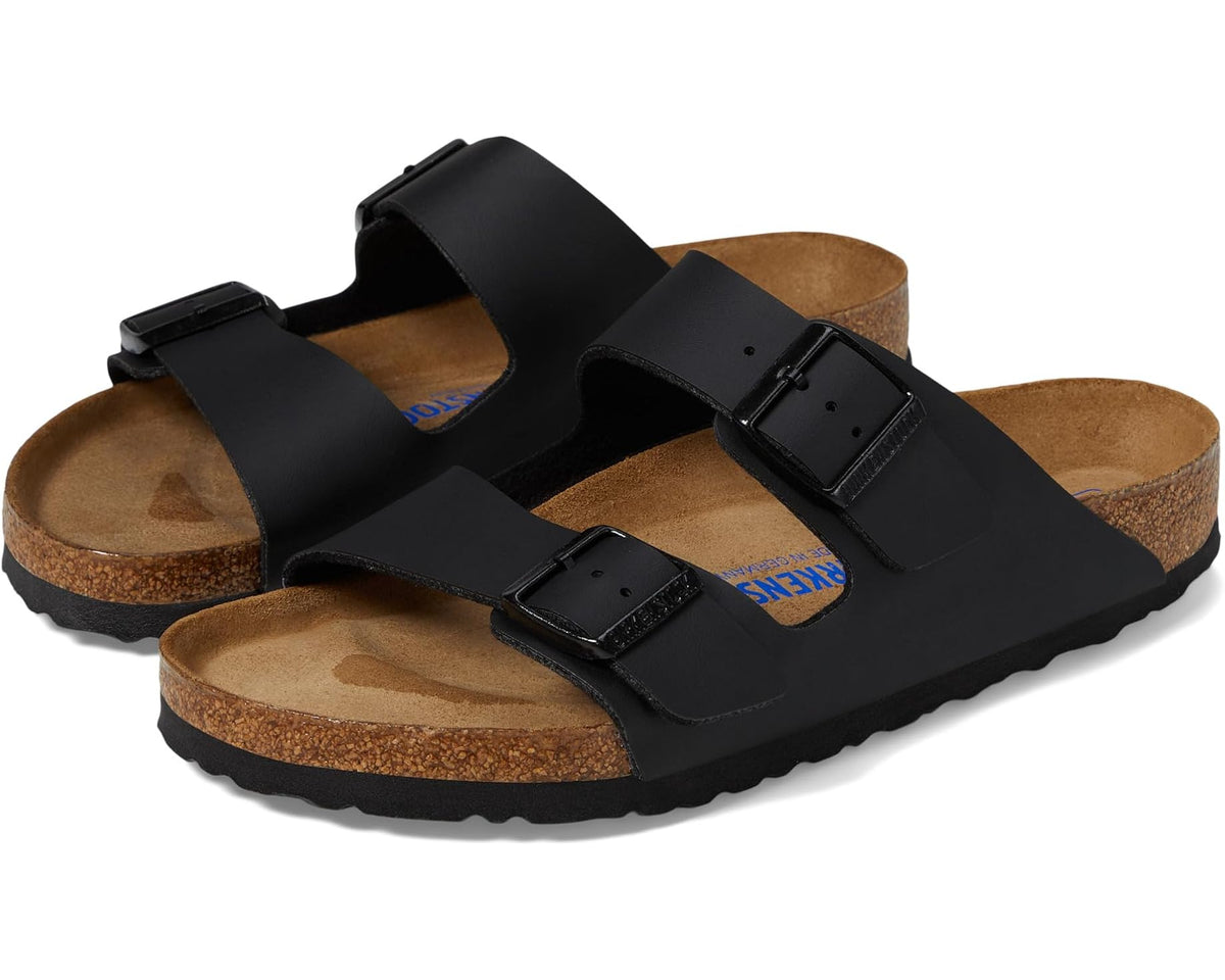 Unisex Birkenstock Arizona Soft Footbed - Birko-Flor™ (Unisex) Black Birko-Flor™