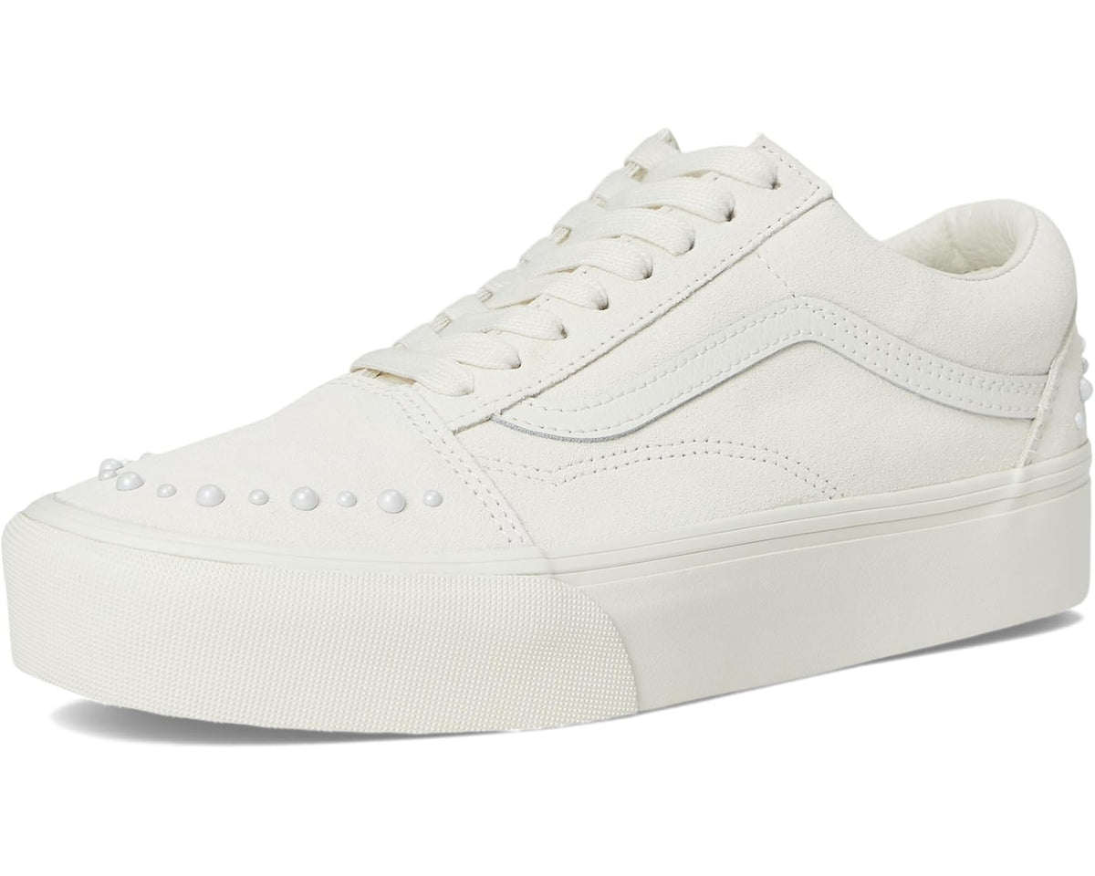 Unisex Vans Old Skool Platform Pearls Marshmallow