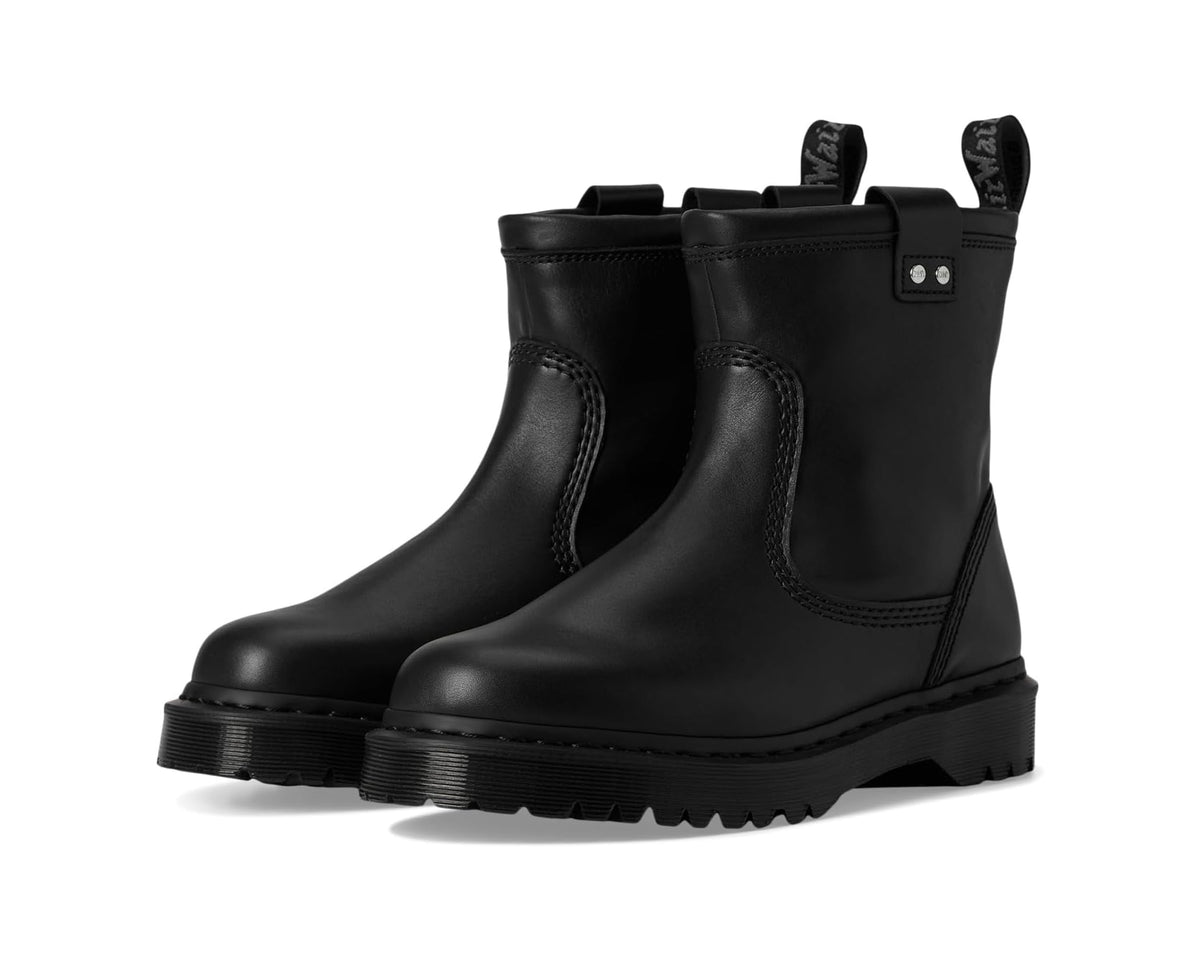 Unisex Dr. Martens Anistone Lo Leather Boots Black