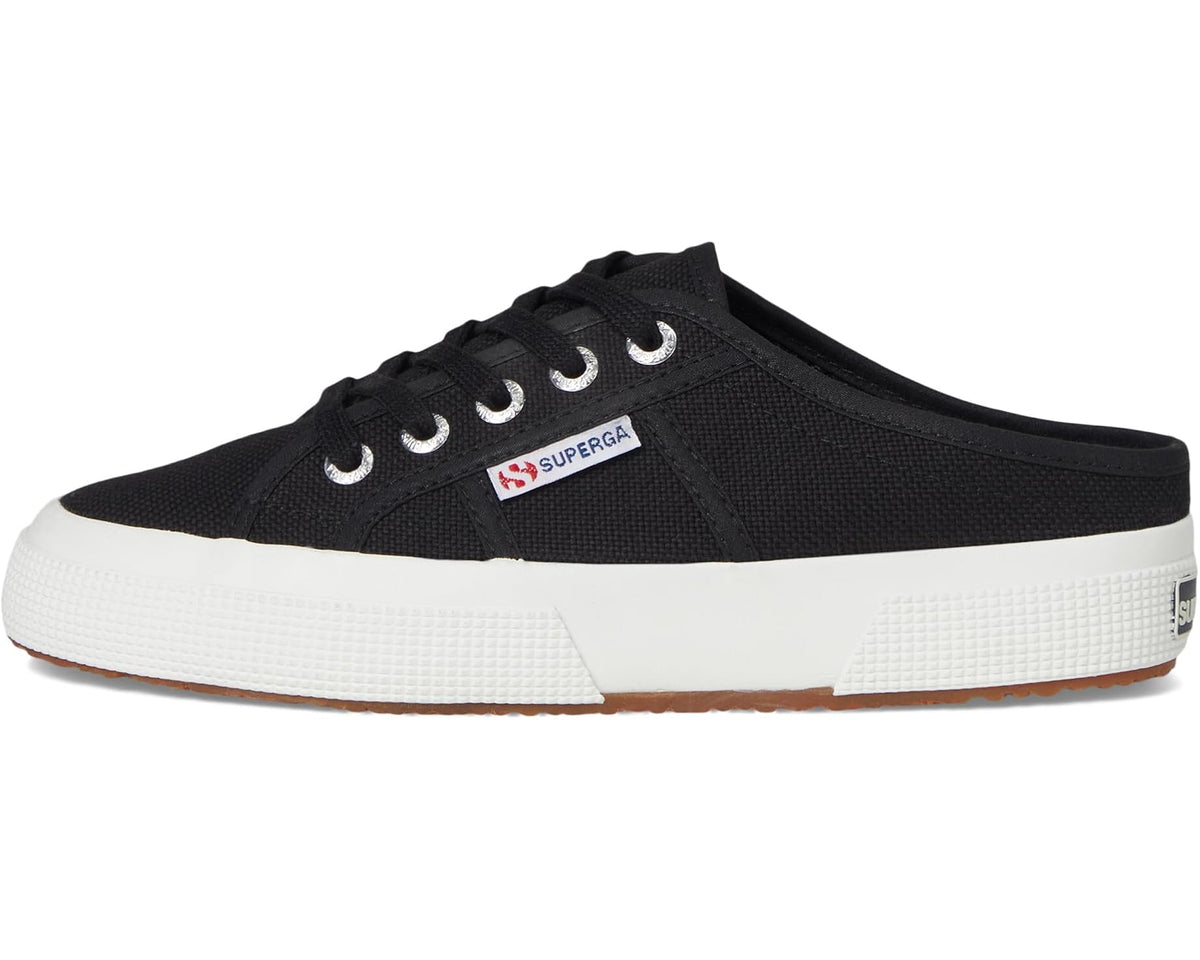 Unisex Superga 2402 Mule Black/F White