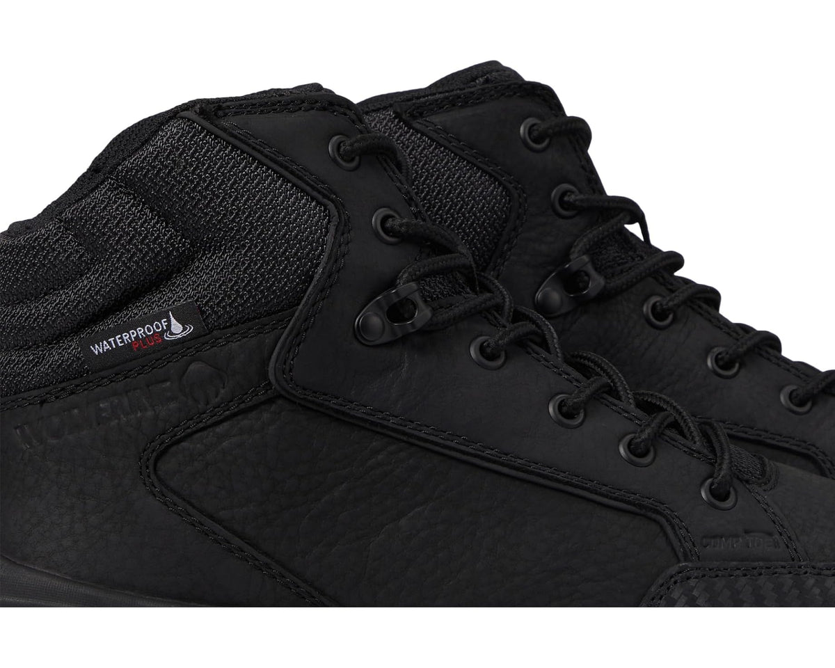 Men's Wolverine Proshift LX 6 Waterproof Composite Toe Black