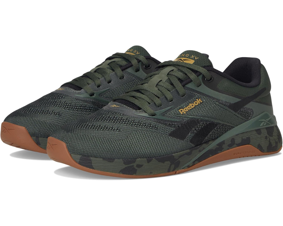 Unisex Reebok Nano X5 Grit Green/Black/Khaki Brown