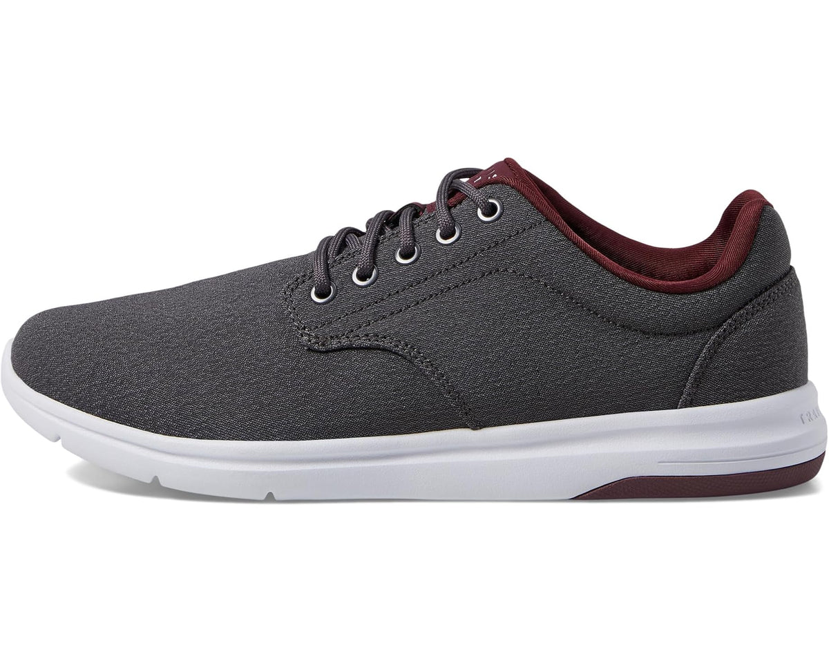 Men's TravisMathew The Daily 2.0 Woven Heather Grey Pinstripe