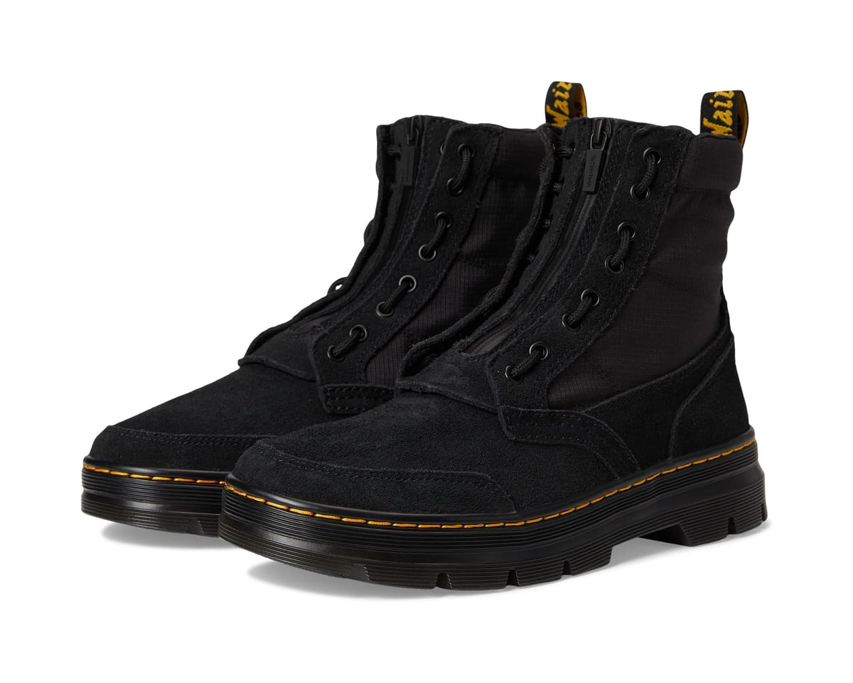 Unisex Dr. Martens Combs Jungle Zip Casual Boots Black