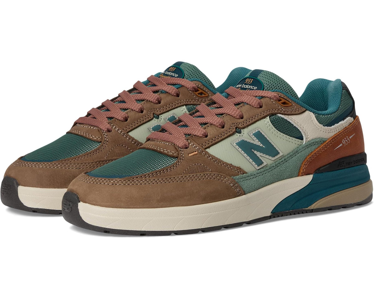 Unisex New Balance Numeric 933 Andrew Reynolds Tan/Teal