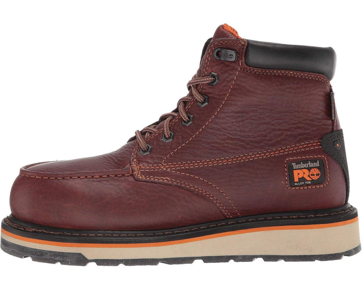 Unisex Timberland PRO Gridworks 6 Alloy Safety Toe Waterproof Brown 2