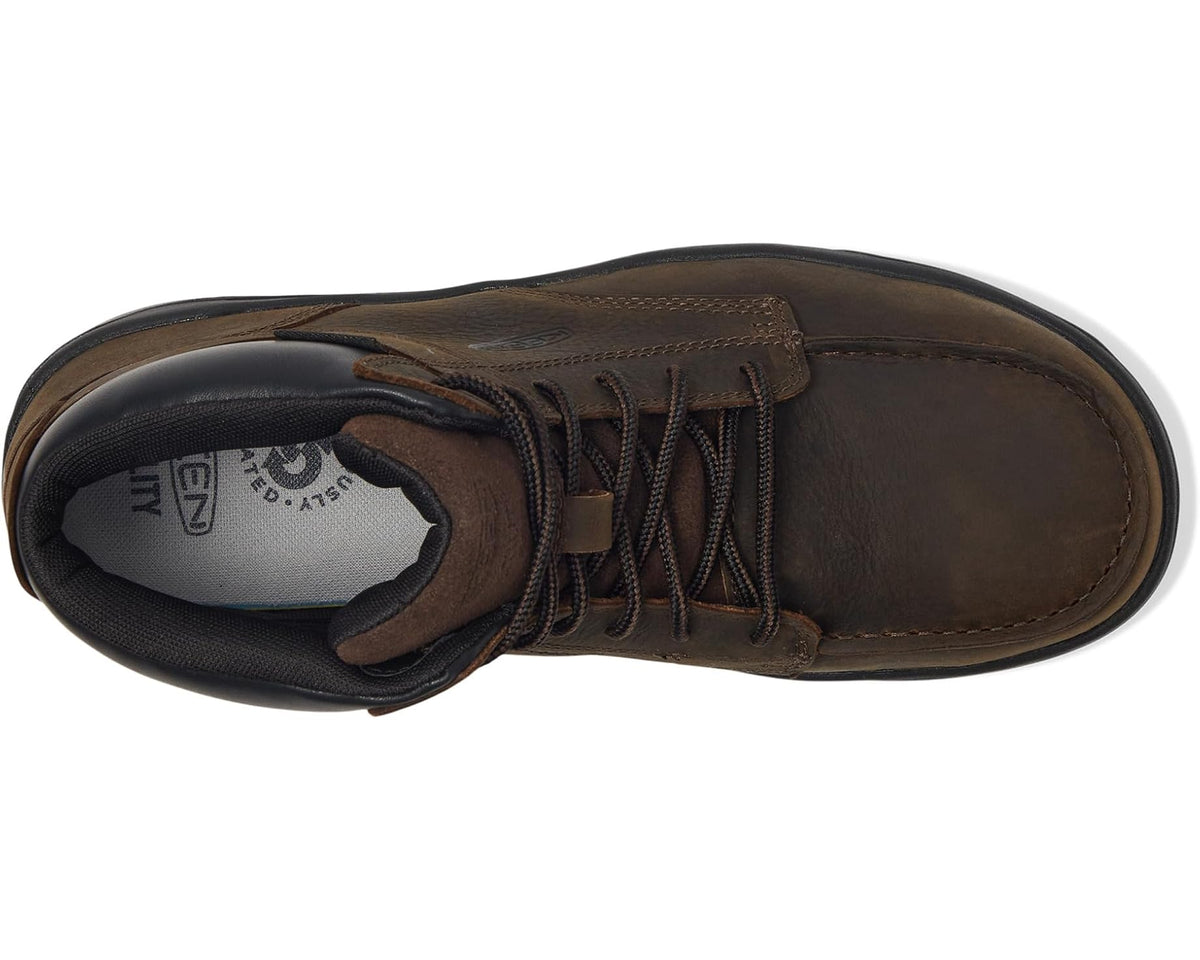 Men's KEEN Utility Gibson ESD Boot (Carbon-Fiber Toe) Cascade Brown/Black