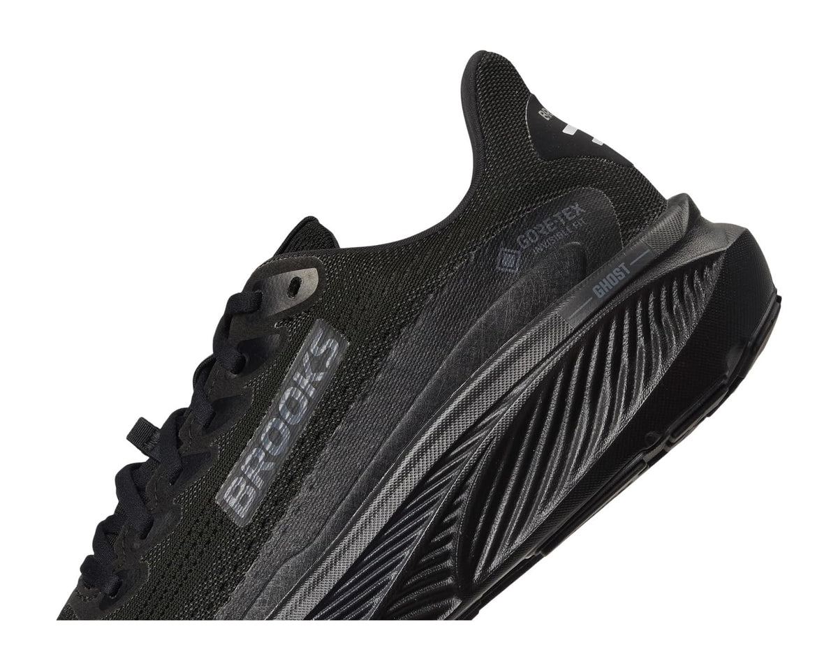 Men's Brooks Ghost 17 GTX® Black/Black/Ebony