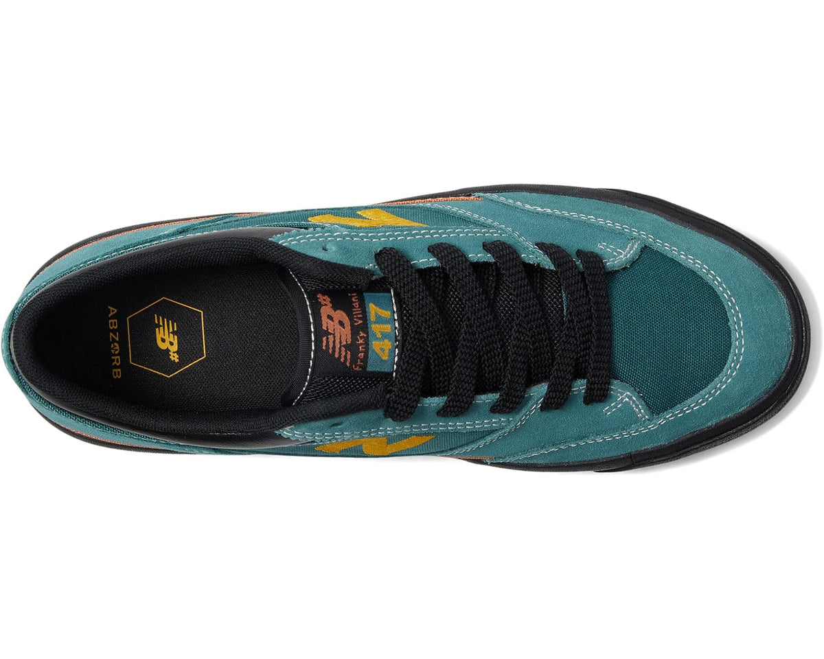 Unisex New Balance Numeric 417 Low Franky Villani Spruce/Black