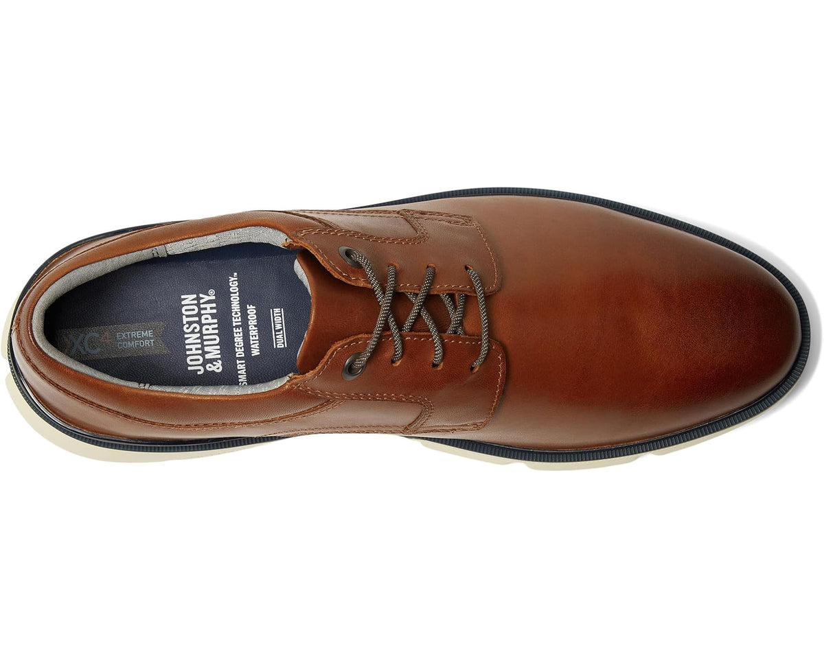 Men's Johnston & Murphy Waterproof XC4? Tanner Plain Toe Tan Full Grain Leather