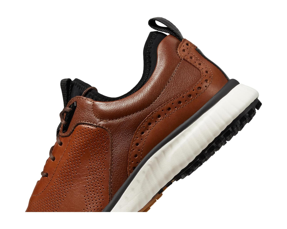 Men's Johnston & Murphy Waterproof XC4? Golf H1-Luxe Hybrid Sneaker Tan Waterproof Full Grain