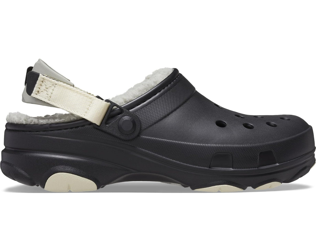 Unisex Crocs All Terrain Lined Clog Black