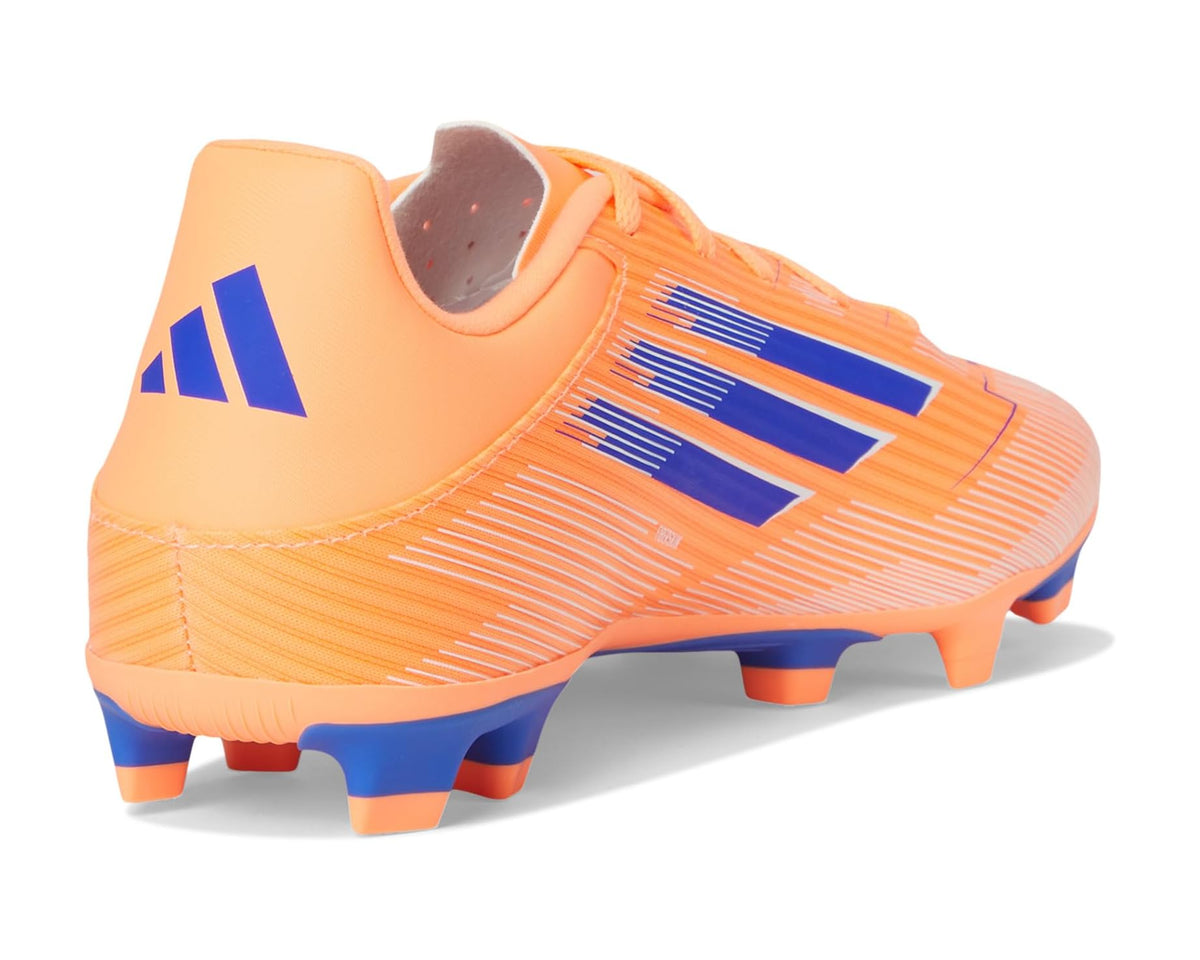 Unisex adidas F50 Club Firm/Multi Ground Soccer Cleats Beam Orange/Lucid Blue/White