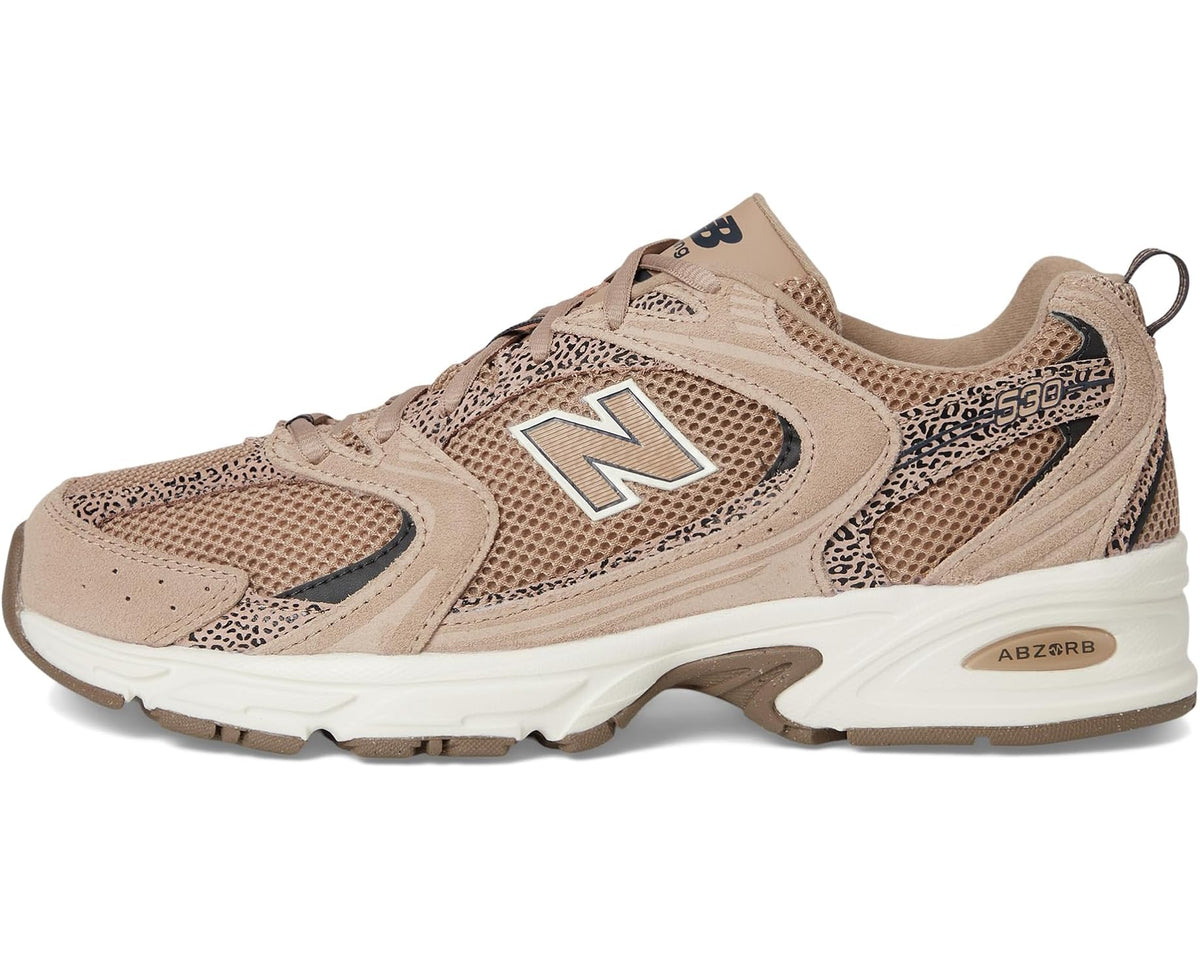 Unisex New Balance Classics 530 Flat Taupe/Black Cement