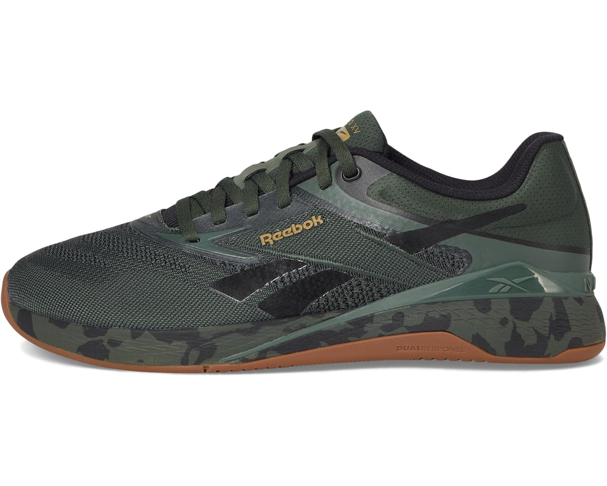 Unisex Reebok Nano X5 Grit Green/Black/Khaki Brown