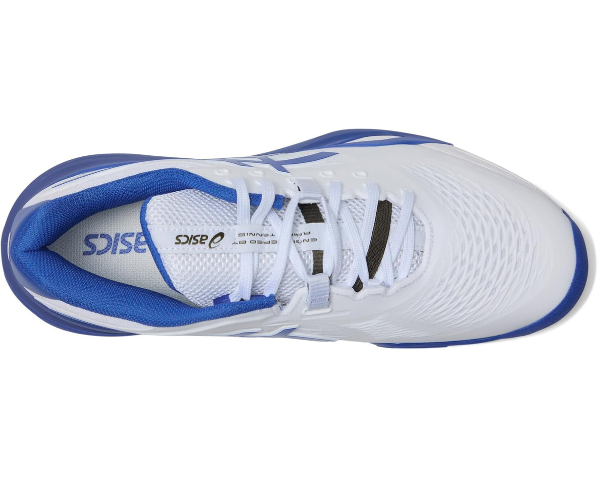 Men's ASICS Gel-Resolution X Wide White/Dark Cobalt