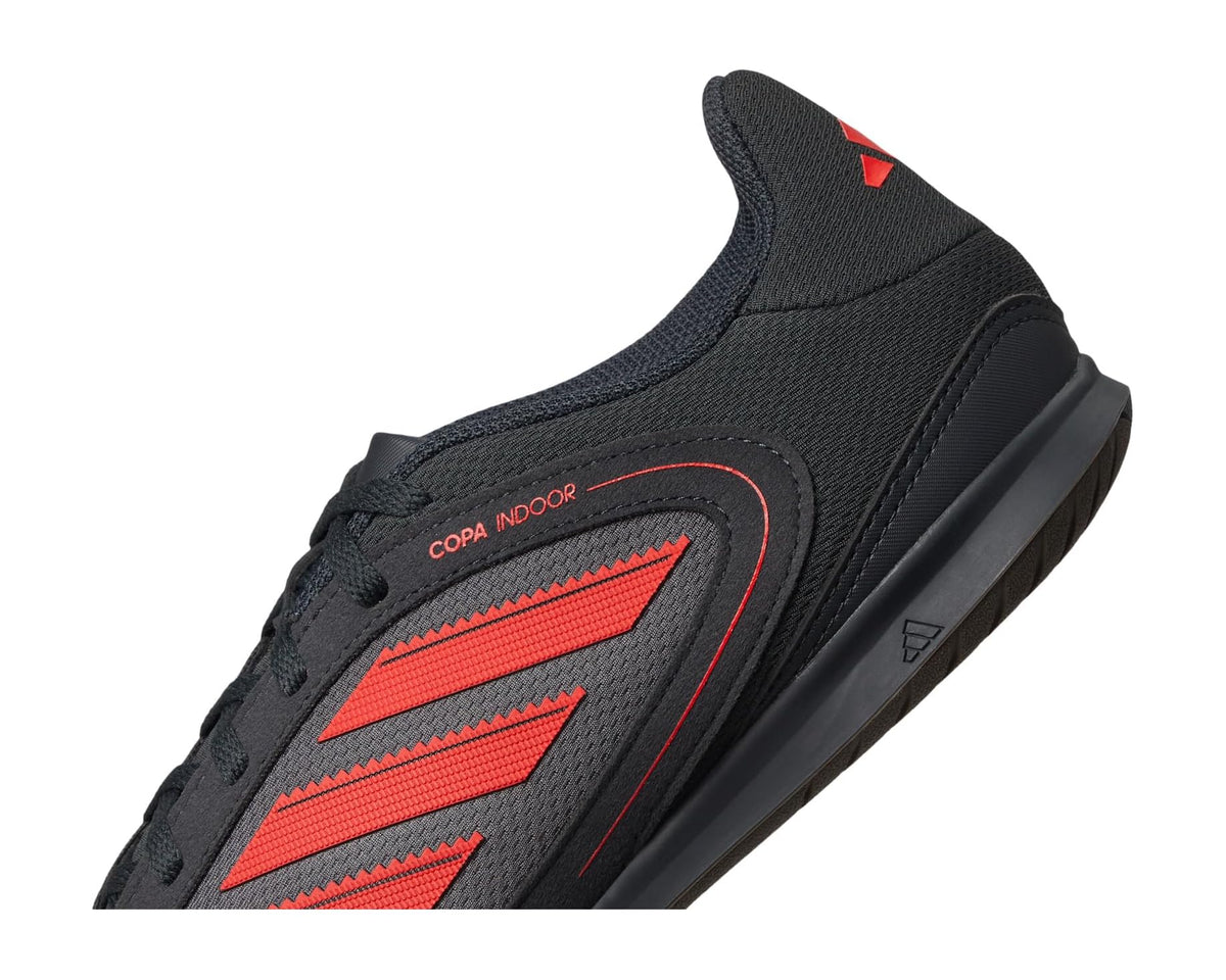 Unisex adidas Copa Club Indoor Soccer Cleats Carbon/Lucid Red/Grey Strata