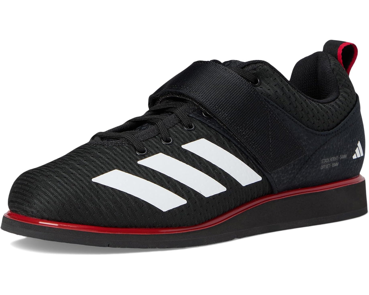 Unisex adidas Powerlift 5 Weightlifting Shoes Black/White/Pure Ruby