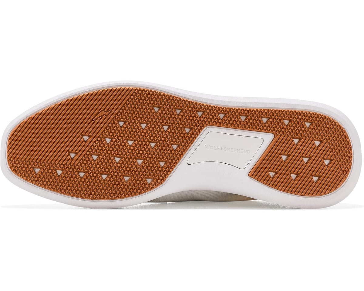 Men's Wolf & Shepherd Swiftknit Derby White
