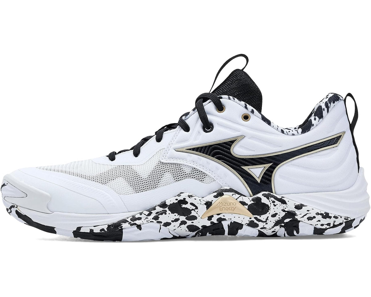 Unisex Mizuno Wave Momentum 4 Elite White/Gold