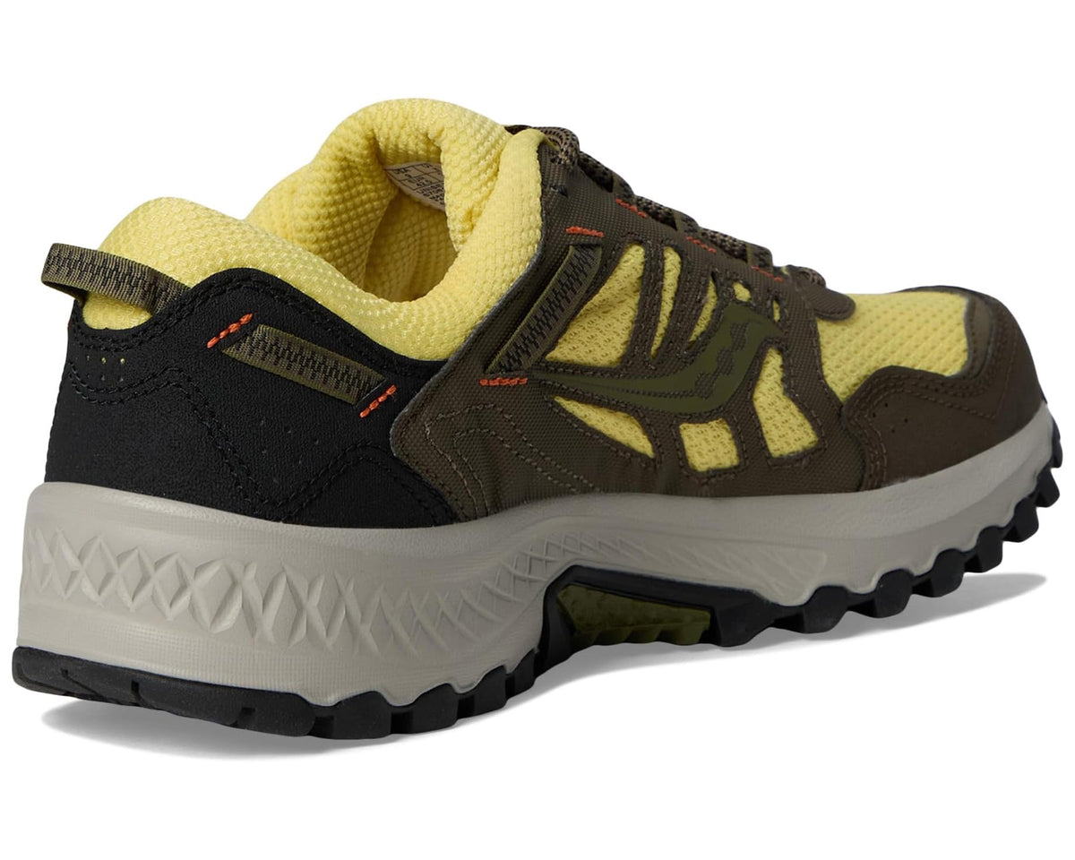 Unisex Saucony Originals Grid Peak Yellow/Walnut